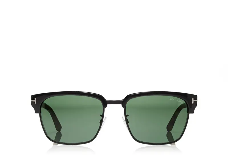 RIVER VINTAGE SQUARE SUNGLASSES BLACK online