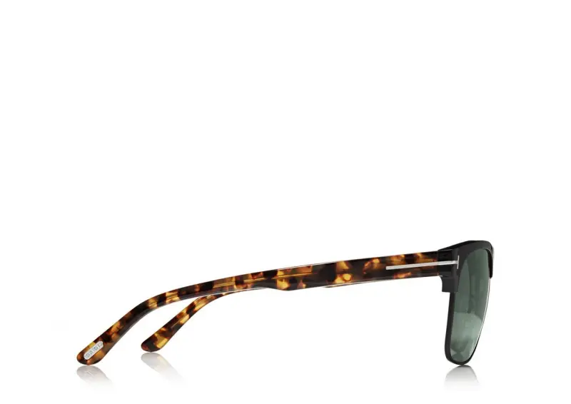 RIVER VINTAGE SQUARE SUNGLASSES BLACK online