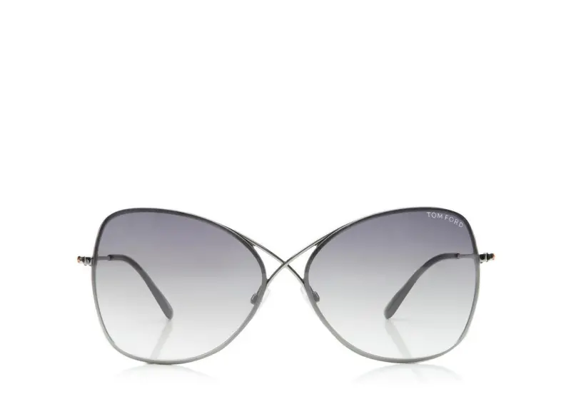 Tom Ford Colette Metal Butterfly Sunglasses GUNMETAL online