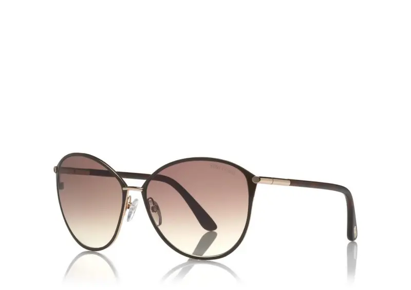 Tom Ford Penelope Vintage Round Sunglasses ROSE GOLD online
