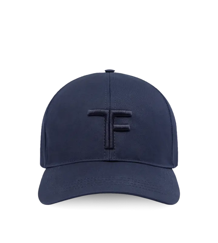 CANVAS AND SMOOTH LEATHER CAP NAVY online