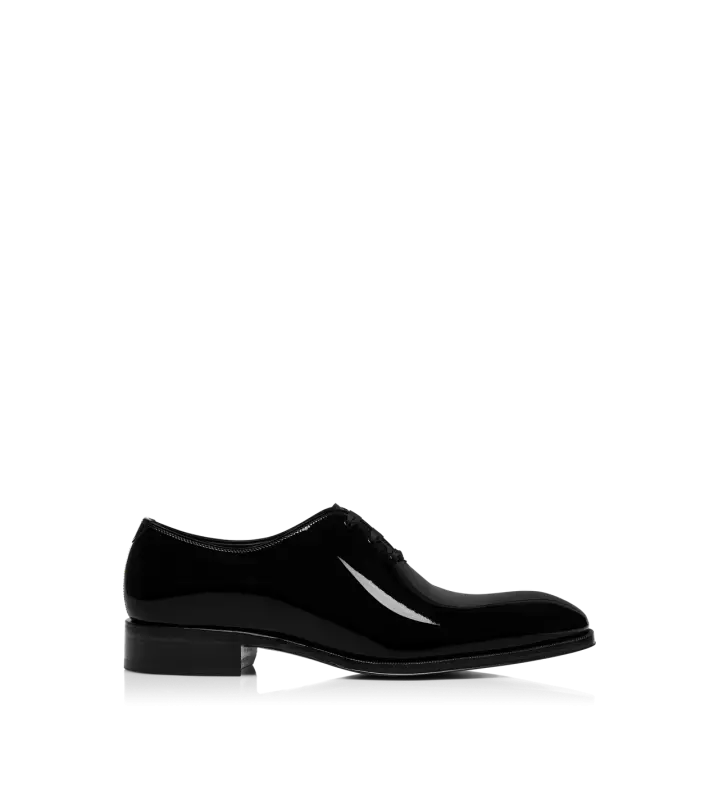 PATENT LEATHER VINCENT EVENING WHOLECUT LACE UP BLACK online