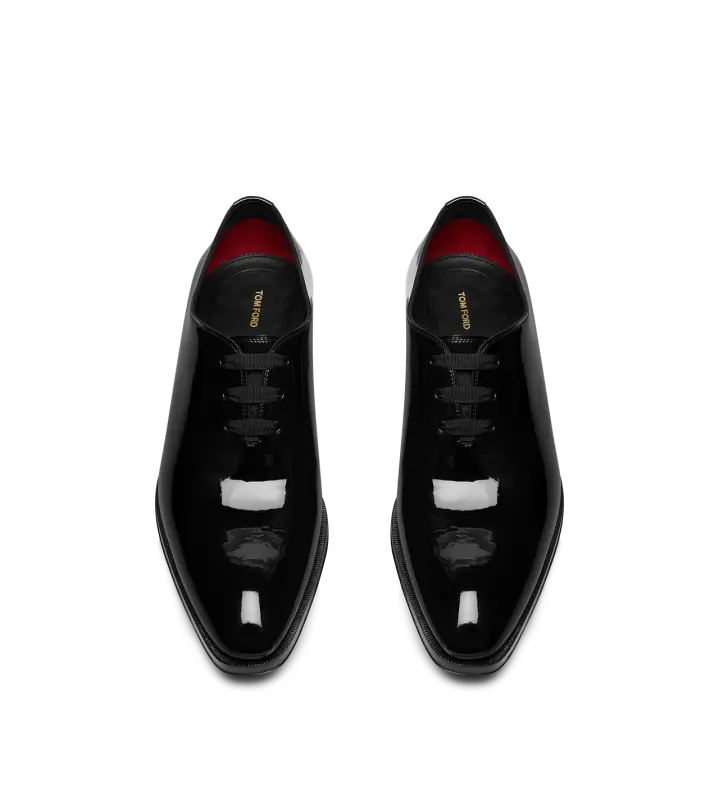 PATENT LEATHER VINCENT EVENING WHOLECUT LACE UP BLACK online