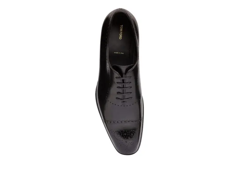 EDGAR OXFORD BROGUE BLACK online