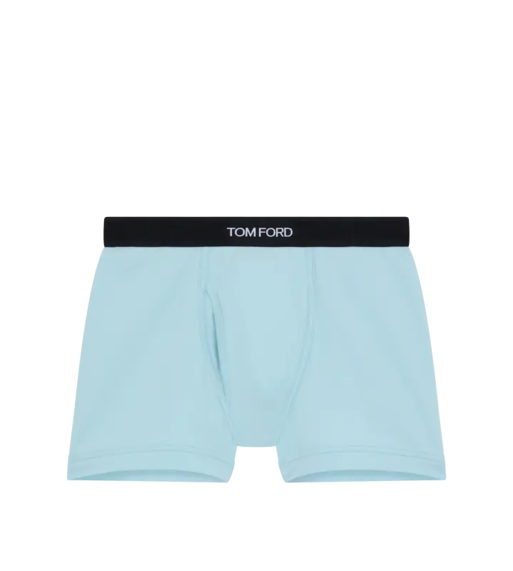 COTTON BOXER BRIEFS ARCTIC BLUE online