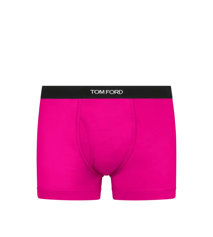 COTTON BOXER BRIEFS FUCHSIA online