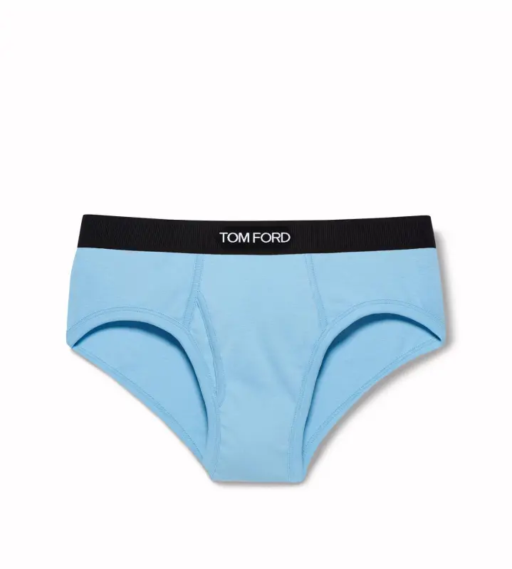 COTTON BRIEFS AQUA online