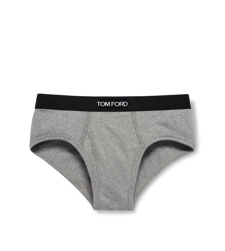 COTTON BRIEFS GREY online