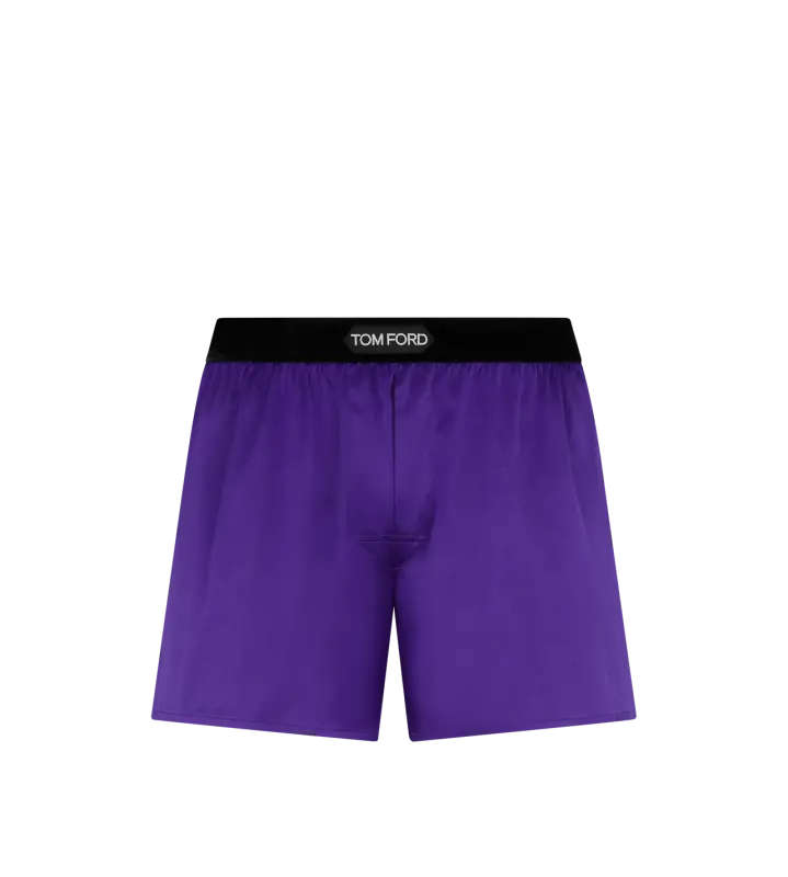 SILK BOXERS PURPLE DUSK online